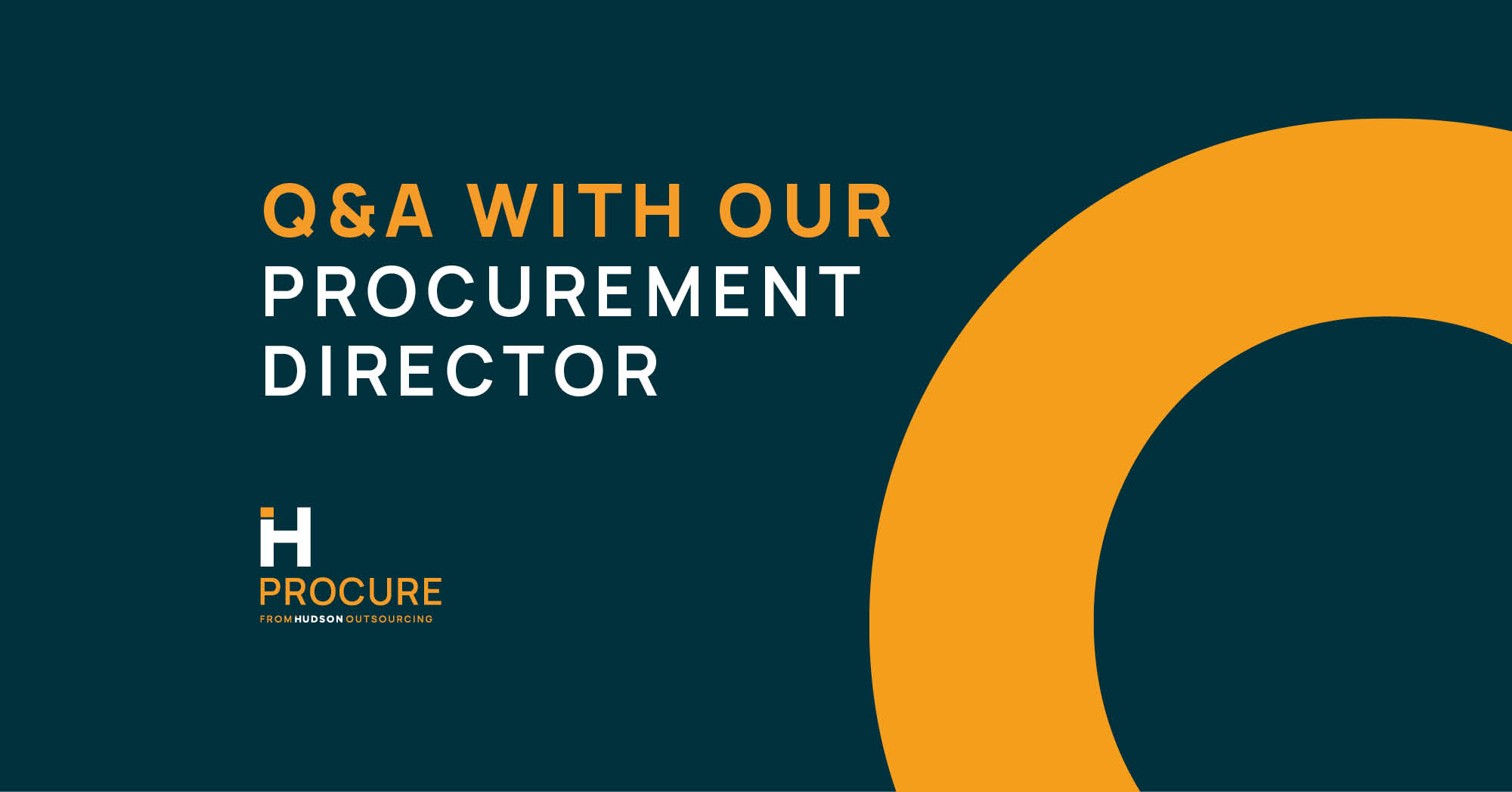 Q&A with Our Procurement Director